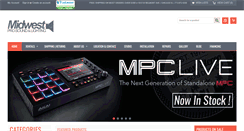 Desktop Screenshot of midwestprosoundandlighting.com